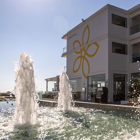 Asterias Beach Resort Afantou Bagian luar foto