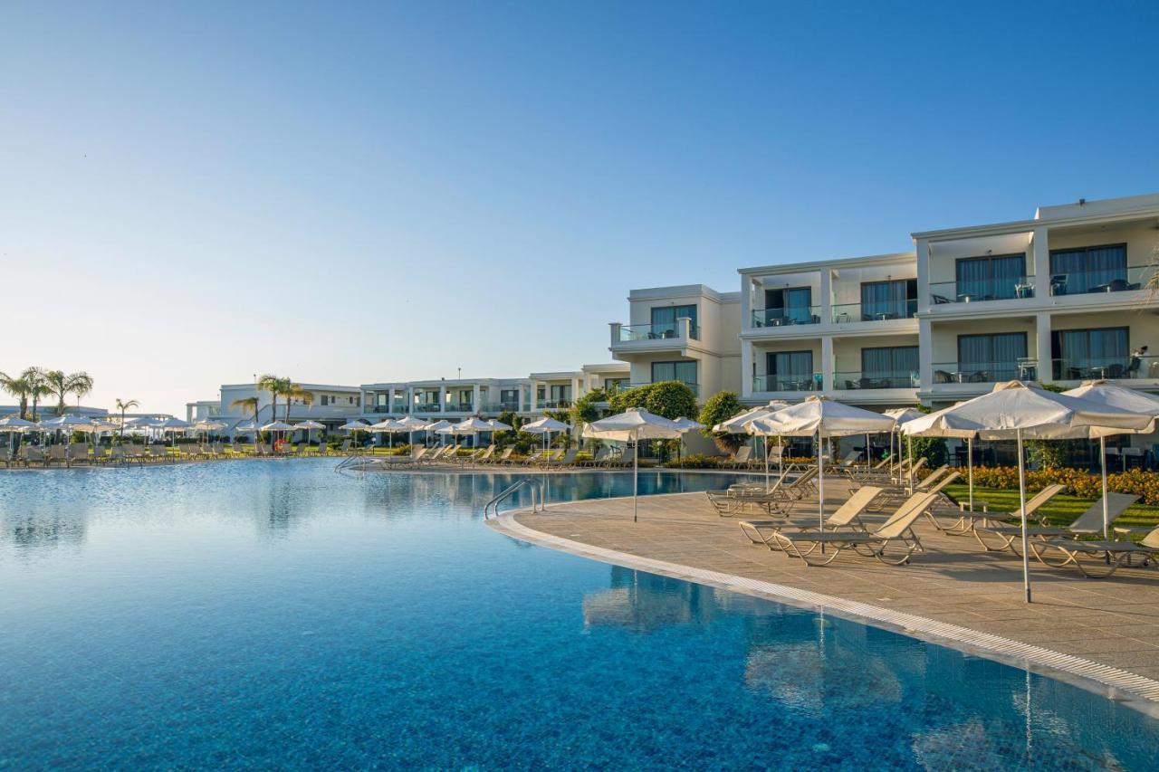 Asterias Beach Resort Afantou Bagian luar foto