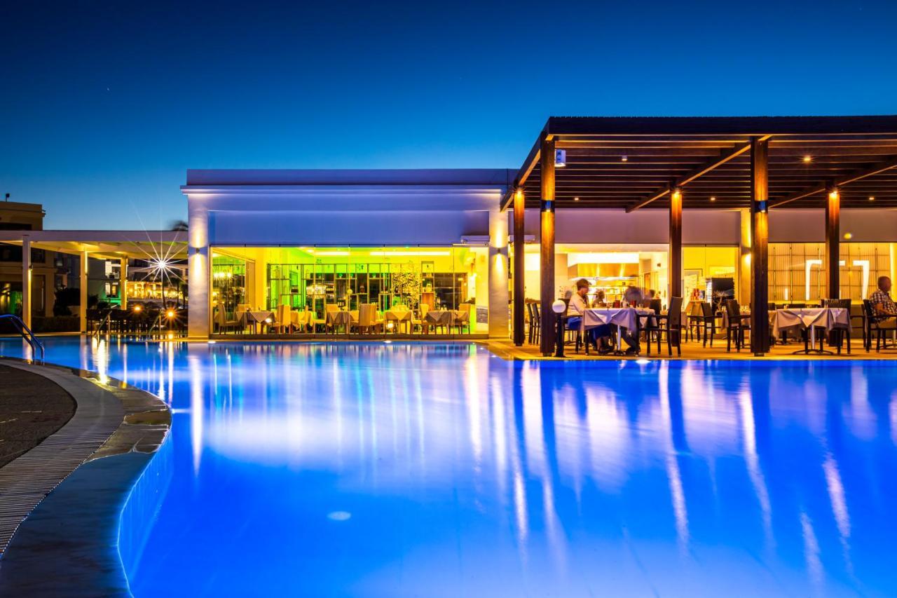 Asterias Beach Resort Afantou Bagian luar foto