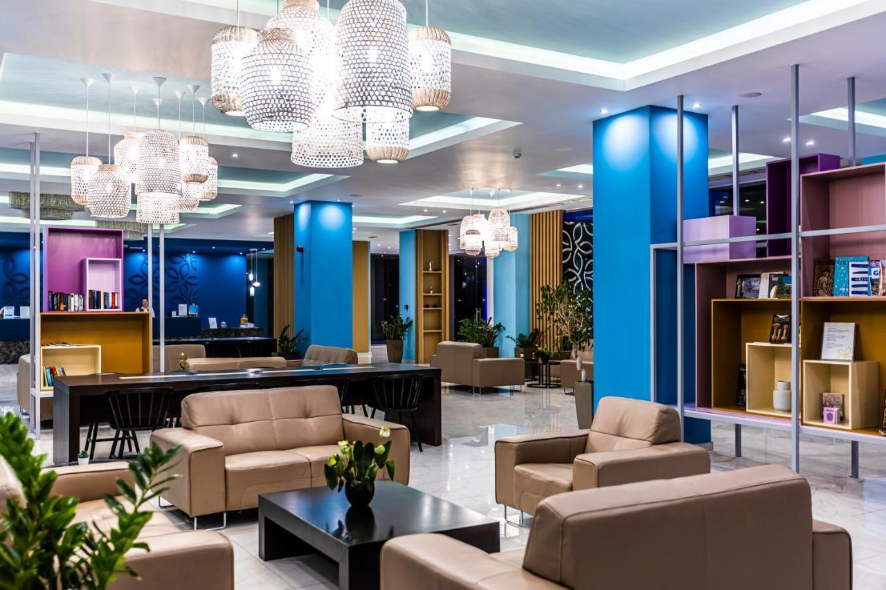 Asterias Beach Resort Afantou Bagian luar foto