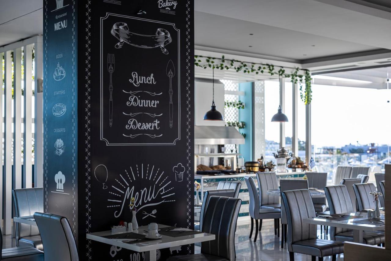 Asterias Beach Resort Afantou Bagian luar foto