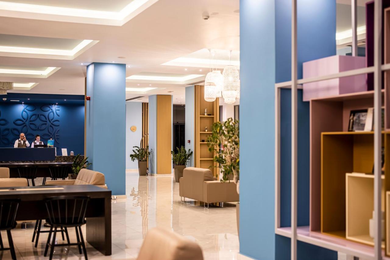 Asterias Beach Resort Afantou Bagian luar foto