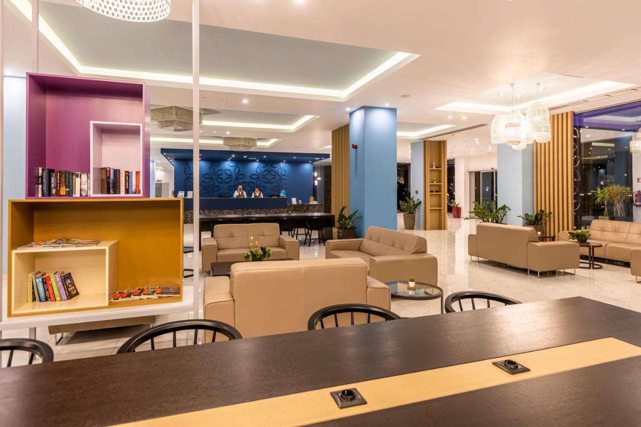 Asterias Beach Resort Afantou Bagian luar foto
