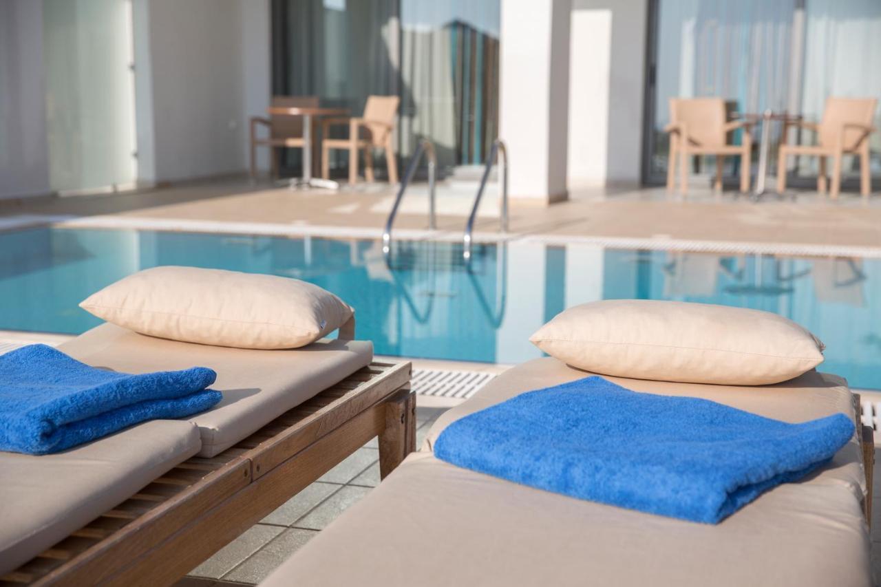 Asterias Beach Resort Afantou Bagian luar foto