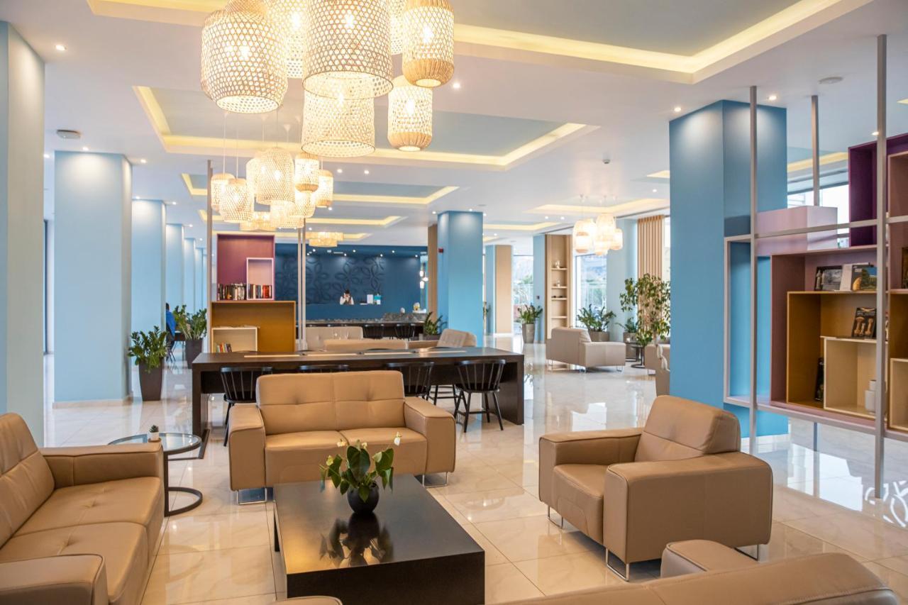 Asterias Beach Resort Afantou Bagian luar foto
