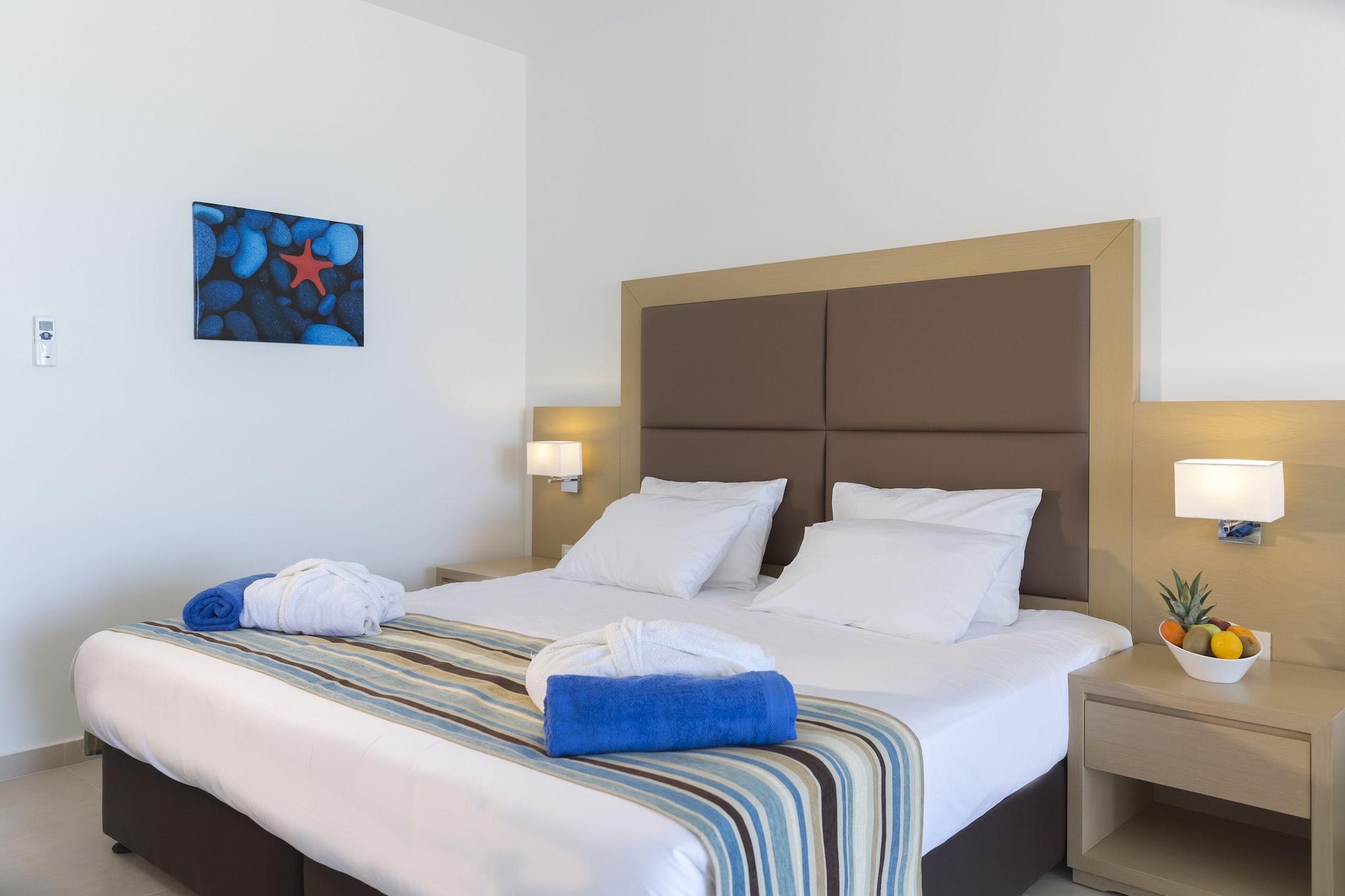 Asterias Beach Resort Afantou Bagian luar foto