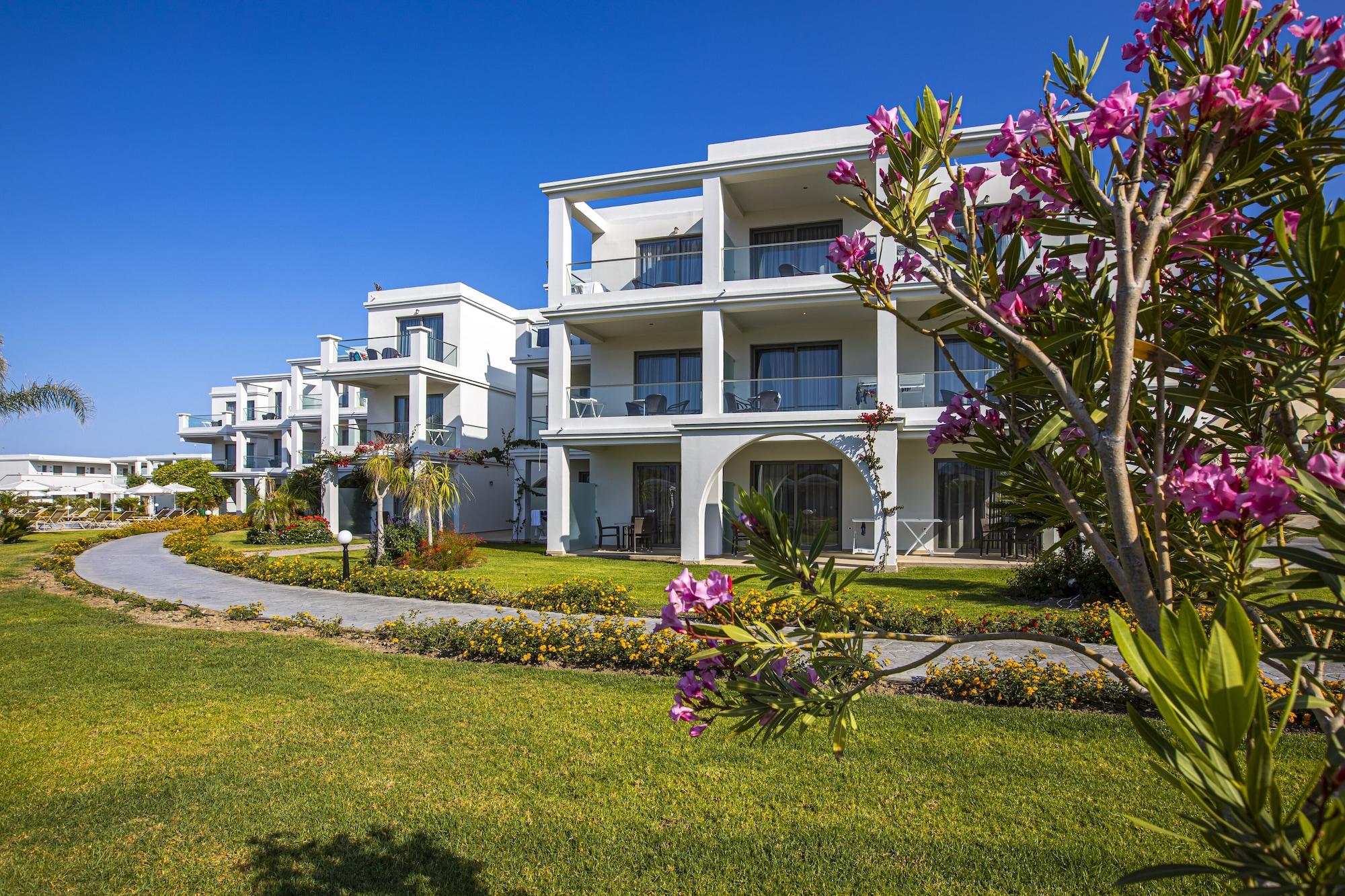 Asterias Beach Resort Afantou Bagian luar foto