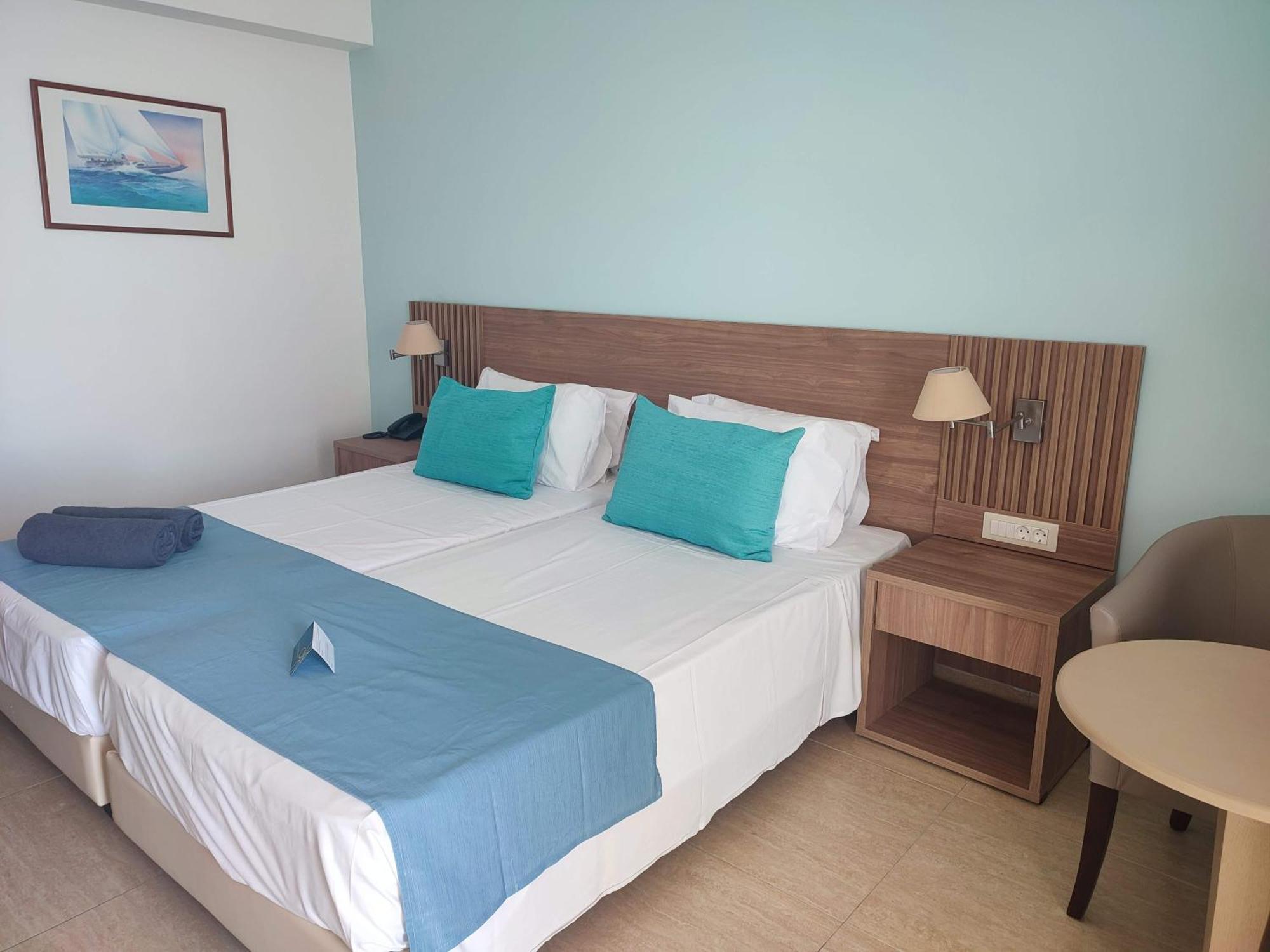Asterias Beach Resort Afantou Bagian luar foto